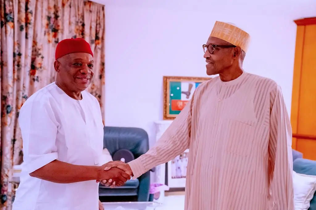 Buhari and Orji Kalu